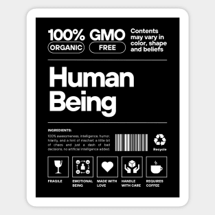 Human Being Facts Sticker